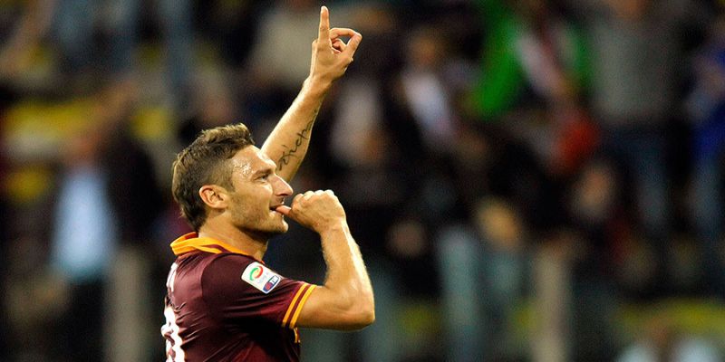 Francesco Totti từng trải qua giai đoạn khó khăn tại Roma