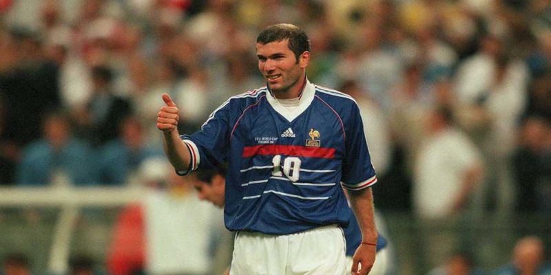 Zidane giúp ĐTQG Pháp gặt hái được nhiều vinh quang